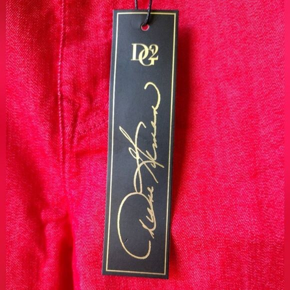 CONSIGNMENT! NWT Diane Gilman Red Jeans Size 10T! - Picture 6 of 12